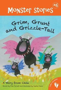 portada grim, grunt and grizzle-tail pb (en Inglés)