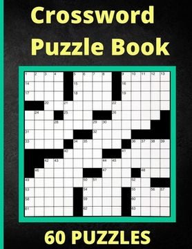 portada Crossword Puzzle Book 60 Puzzles: Activity Puzzlebook 60 Puzzles (in English)