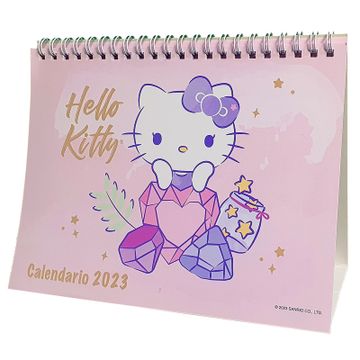 portada Calendario de Escritorio 2023 Mystical Girl Hello Kitty