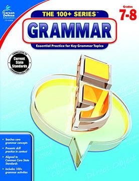 portada Grammar, Grades 7 - 8 (The 100+ Series™)