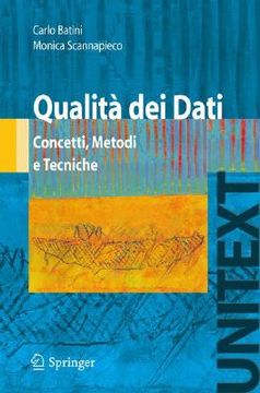 portada Qualità Dei Dati: Concetti, Metodi E Tecniche (en Italiano)