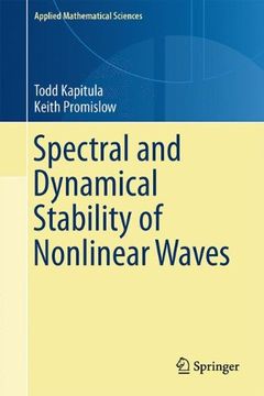 portada Spectral and Dynamical Stability of Nonlinear Waves (Applied Mathematical Sciences)