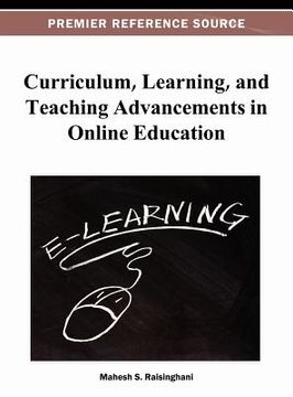 portada curriculum, learning, and teaching advancements in online education (in English)