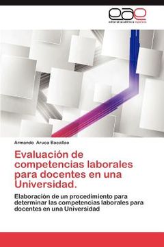 portada evaluaci n de competencias laborales para docentes en una universidad. (in English)