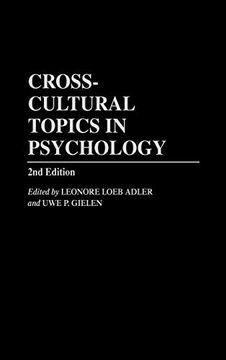 portada Cross-Cultural Topics in Psychology: 2nd Edition 