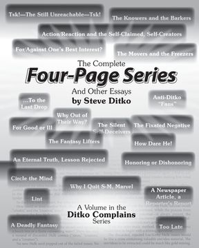 portada The Complete Four-Page Series and Other Essays (Ditko Complains) (in English)