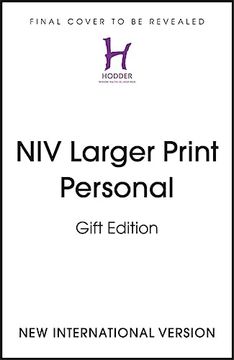 portada Niv Larger Print Personal Teal Soft-Tone Bible: Gift Edition