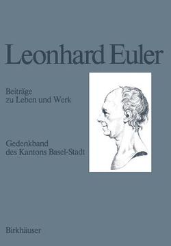 portada Leonhard Euler 1707-1783: Beiträge Zu Leben Und Werk (in German)