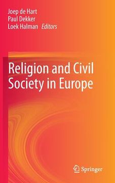 portada Religion and Civil Society in Europe (en Inglés)