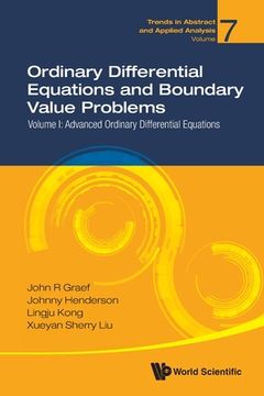 portada Ordinary Differential Equations and Boundary Value Problems - Volume I: Advanced Ordinary Differential Equations (in English)