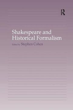 portada Shakespeare and Historical Formalism