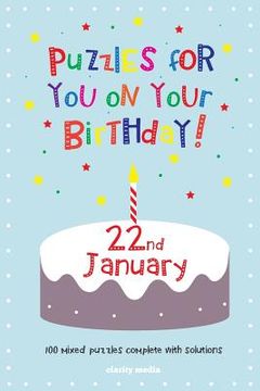 portada Puzzles for you on your Birthday - 22nd January (en Inglés)