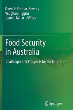 portada Food Security in Australia: Challenges and Prospects for the Future (en Inglés)