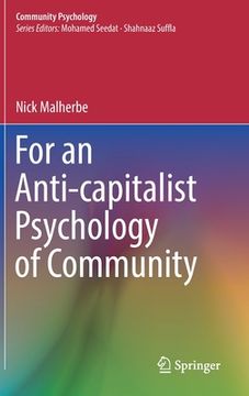 portada For an Anti-Capitalist Psychology of Community (en Inglés)