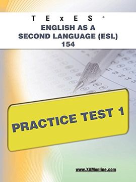 portada Texes English as a Second Language (Esl) 154 Practice Test 1 (in English)