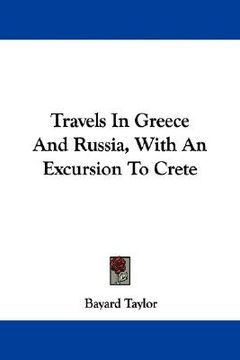 portada travels in greece and russia, with an excursion to crete (in English)