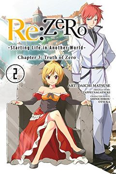 portada Re: Zero Starting Life in Another World, Chapter 3: Truth of Zero, Vol. 2 (Manga) (in English)