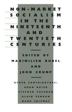 portada Non-Market Socialism in the Nineteenth and Twentieth Centuries