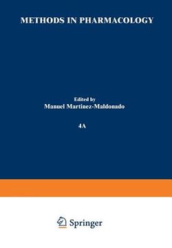 portada Methods in Pharmacology: Volume 4a Renal Pharmacology (en Inglés)