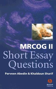 portada mrcog ii: short essay questions (in English)