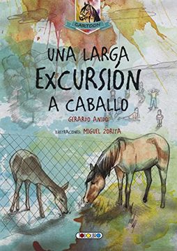 portada Una Larga Excursion a Caballo- Cartoon (in Spanish)
