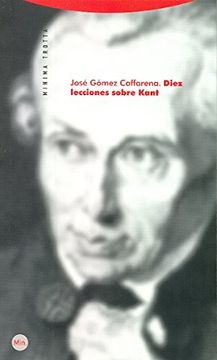 portada Diez Lecciones Sobre Kant (in Spanish)