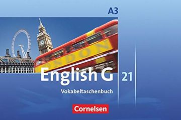 portada English g 21 - Ausgabe a: Band 3: 7. Schuljahr - Vokabeltaschenbuch (en Inglés)
