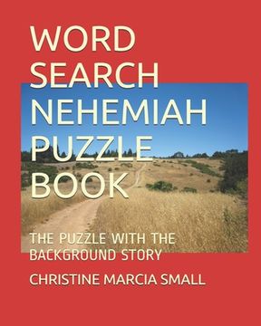 portada Word Search Nehemiah Puzzle Book: The Puzzle with the Background Story (en Inglés)