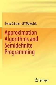 portada Approximation Algorithms and Semidefinite Programming 