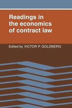 portada Readings in the Economics of Contract law Paperback (in English)