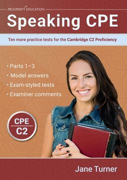 portada Speaking CPE: Ten more practice tests for the Cambridge C2 Proficiency (en Inglés)