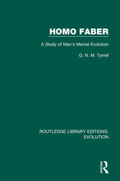 portada Homo Faber: A Study of Man's Mental Evolution (en Inglés)