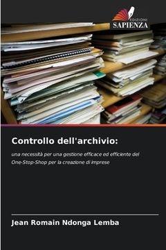 portada Controllo dell'archivio (in Italian)