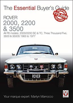 portada Rover 2000, 2200 & 3500: All p6 Models: 2000, (in English)
