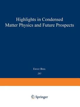 portada Highlights in Condensed Matter Physics and Future Prospects