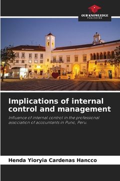 portada Implications of internal control and management (en Inglés)