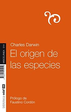 portada El Origen de las Especies (in Spanish)