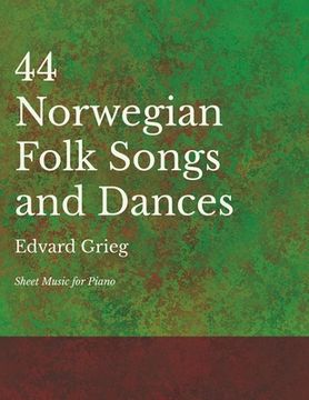 portada 44 Norwegian Folk Songs and Dances - Sheet Music for Piano (en Inglés)
