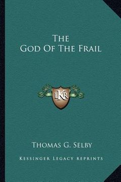 portada the god of the frail (en Inglés)