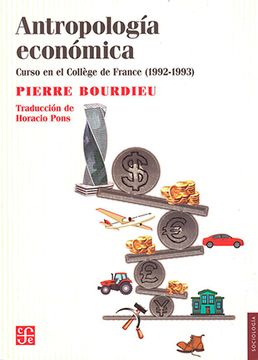 portada Antropología económica. Curso en el Collège de France (1992-1993) (in Spanish)