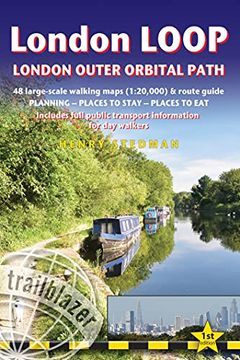 portada London Loop: London Outer Orbital Path - Includes 48 Large-Scale Hiking Maps (en Inglés)
