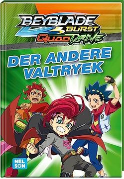 portada Beyblade Burst Quaddrive: Der Andere Valtryek: Spannende Geschichte zum Vor- und Fortgeschrittenen Selbstlesen (ab 6 Jahren) (en Alemán)