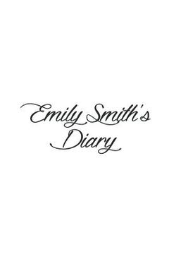 portada Emily Smith's Diary (en Inglés)