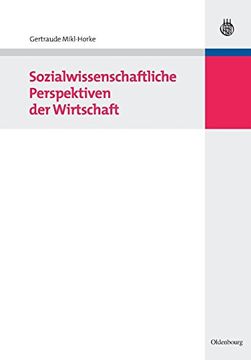 portada Sozialwissenschaftliche Perspektiven der Wirtschaft (en Alemán)