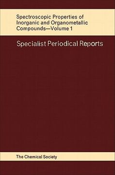 portada spectroscopic properties of inorganic and organometallic compounds: volume 1 (in English)