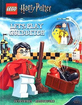 portada Lego Harry Potter: Let'S Play Quidditch! [With Minifigure] (Activity Book With Minifigure) (en Inglés)