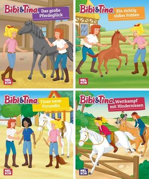portada Nelson Mini-Bücher: Bibi und Tina 33-36 (en Alemán)