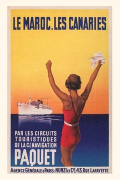 portada Vintage Journal Cruising the East Atlantic, Travel Poster (en Inglés)