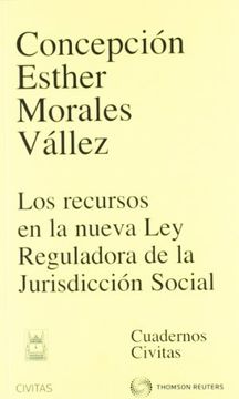 portada Recursos En La Nueva Ley Reguladora De La Jurisdicción Social (Cuadernos)