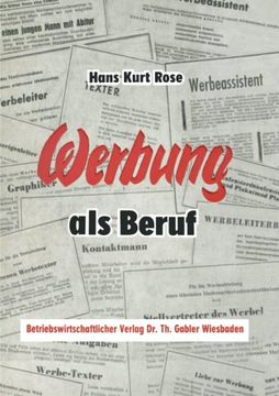 portada Werbung als Beruf (German Edition)